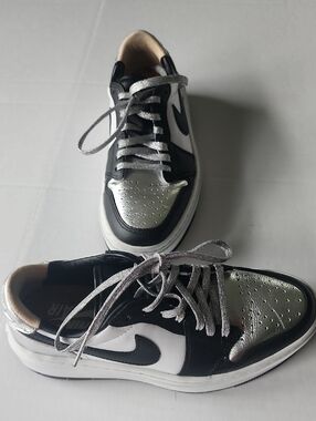 Jordan 1 Elevate Low SE Silver Toe Women's Size 6, Rare Find